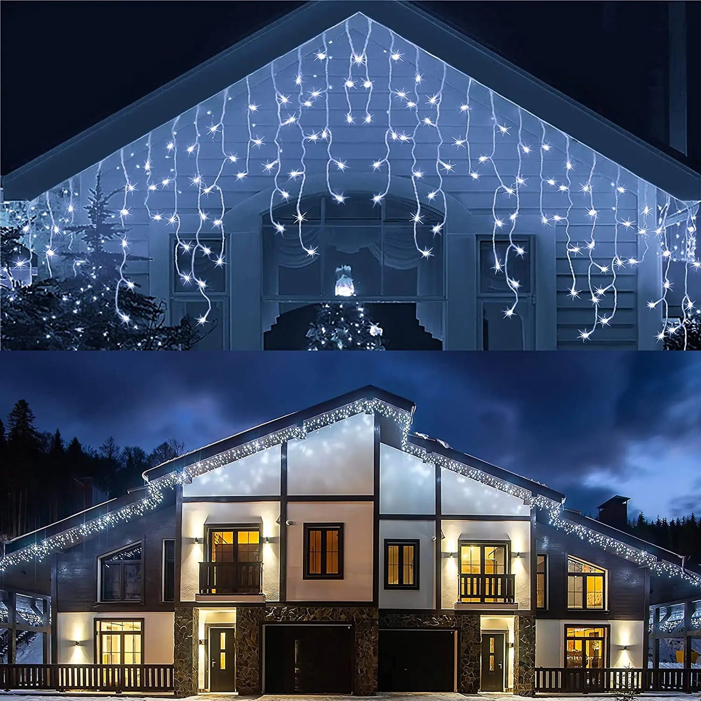 Christmas Cascade LED Curtains