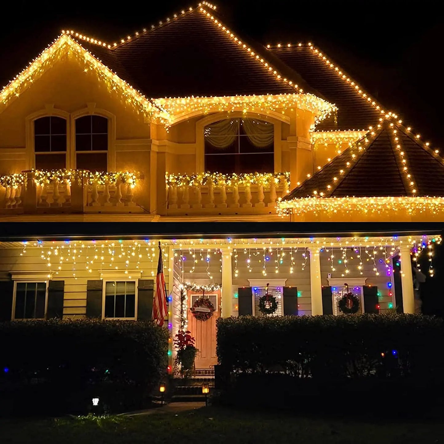 Christmas Cascade LED Curtains