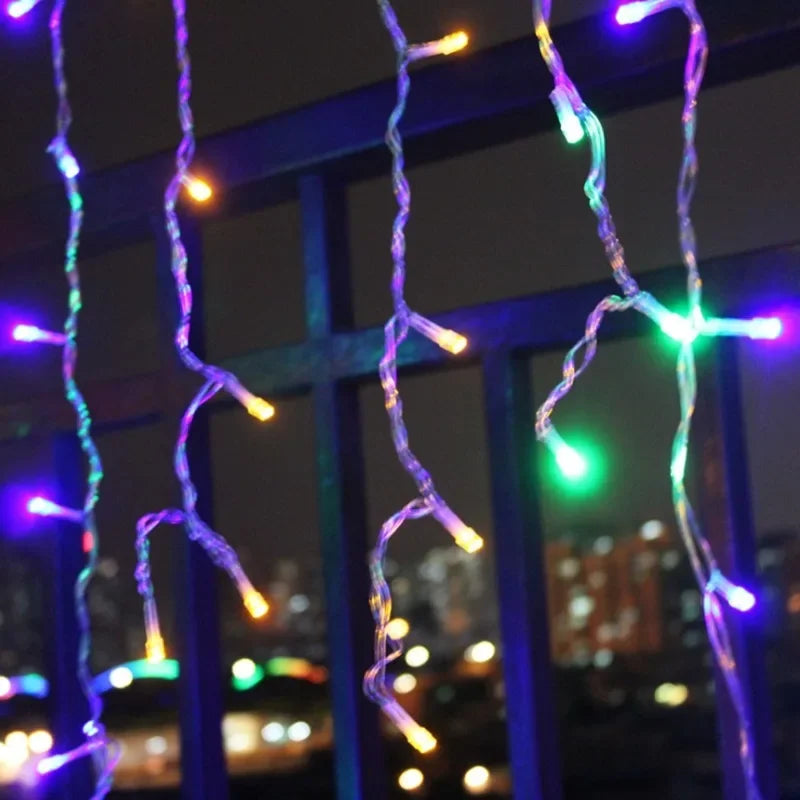 Christmas Cascade LED Curtains