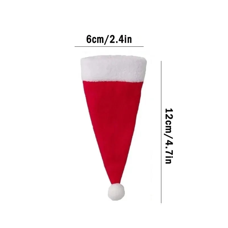 Santa Hat Utensil Holders