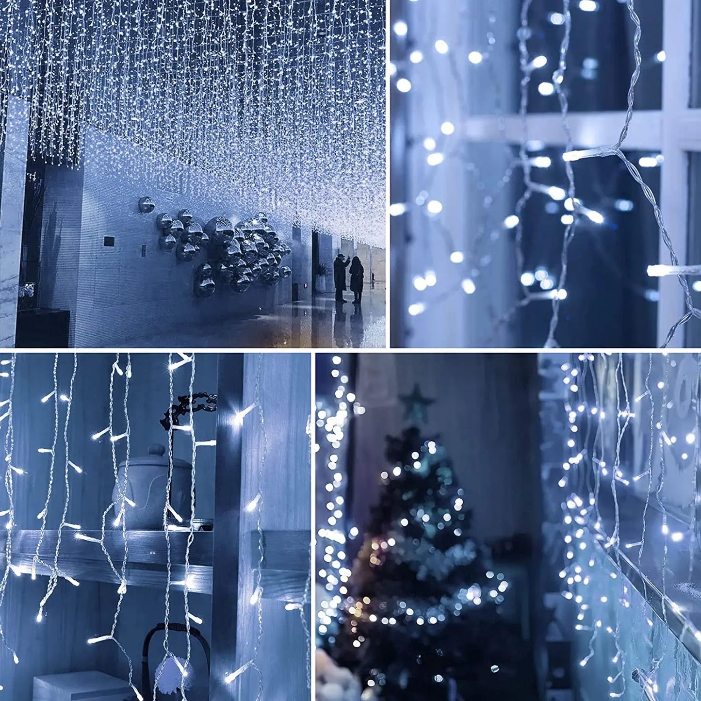 Christmas Cascade LED Curtains