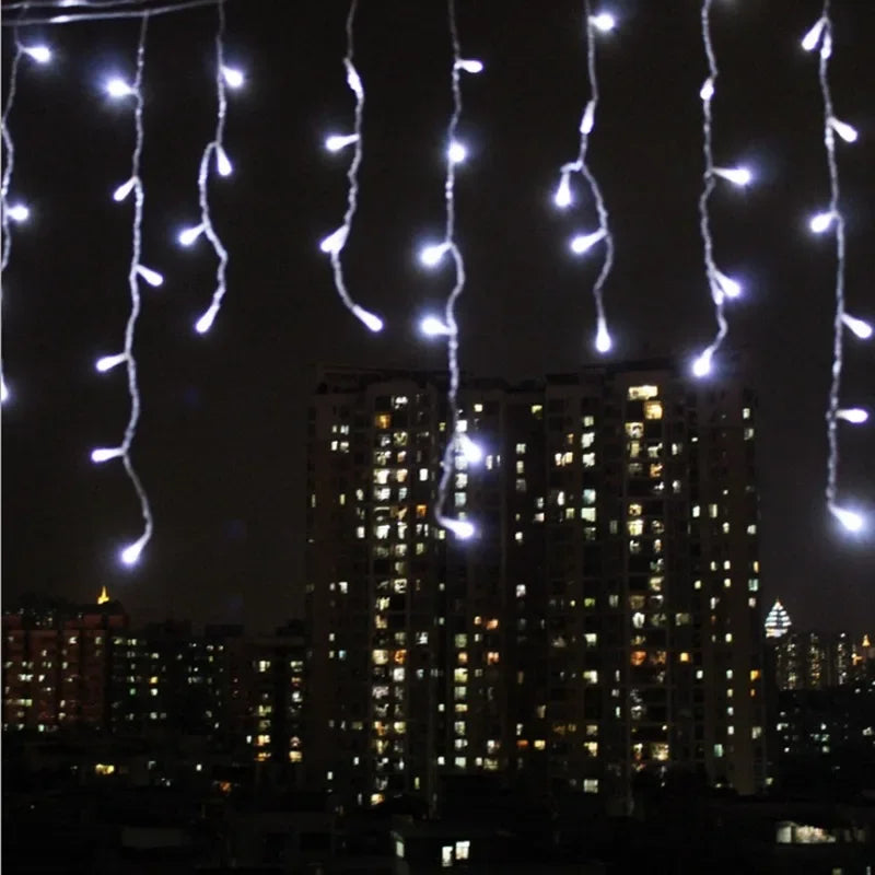 Christmas Cascade LED Curtains