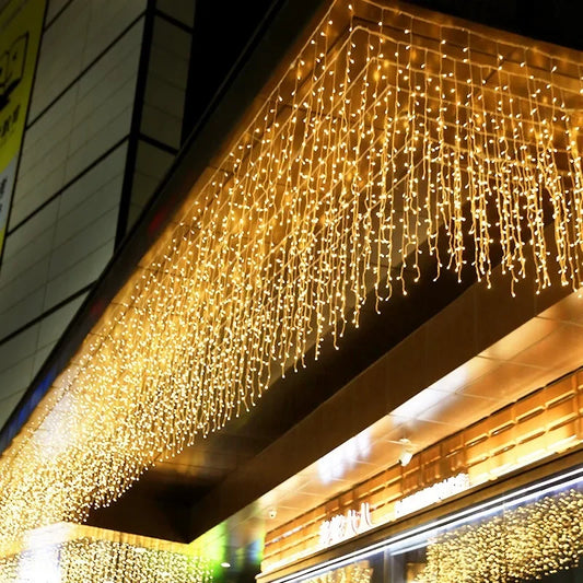 Christmas Cascade LED Curtains